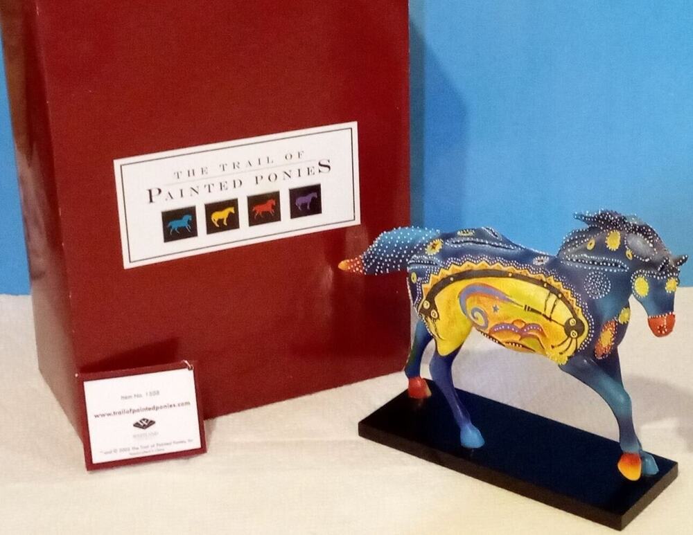 The Trail of Painted Ponies Kokopelli Pony Retired 1508 1E 0696 & Box